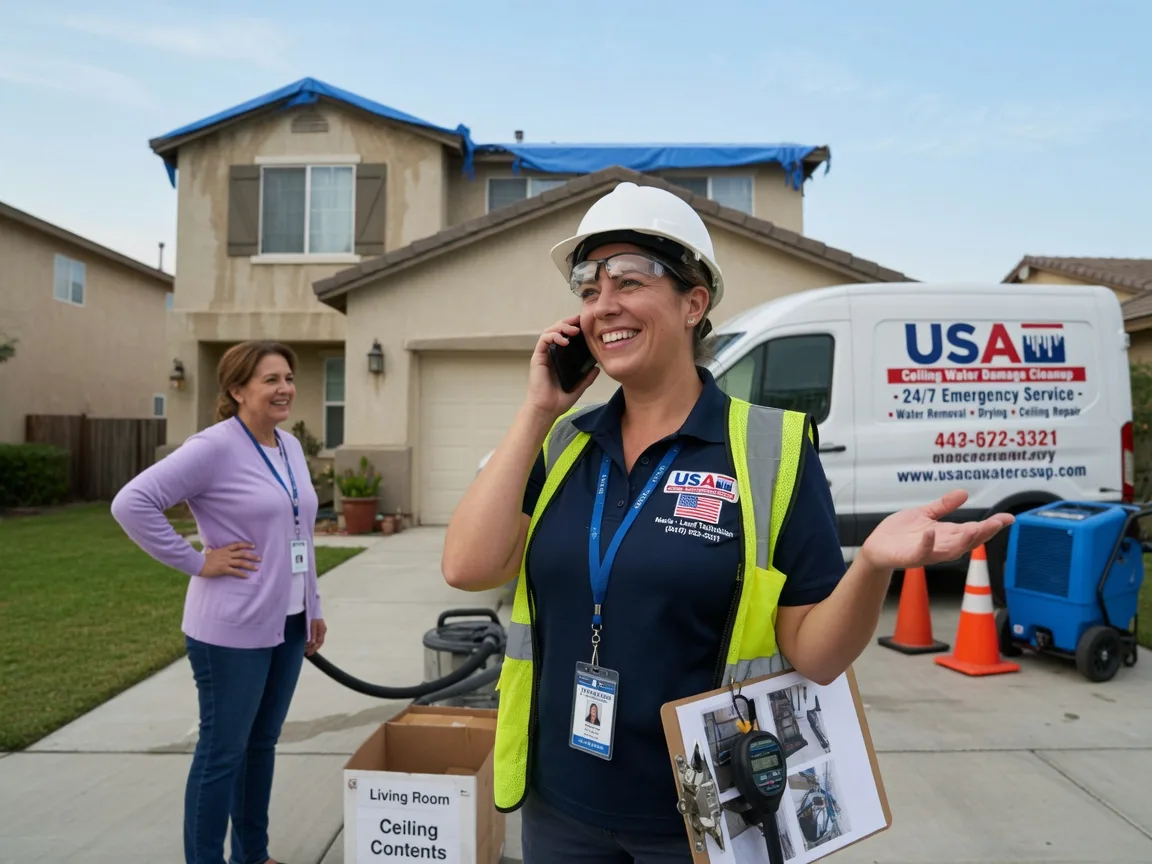 Ceiling Water Damage Restoration Marissa, IL FAQs